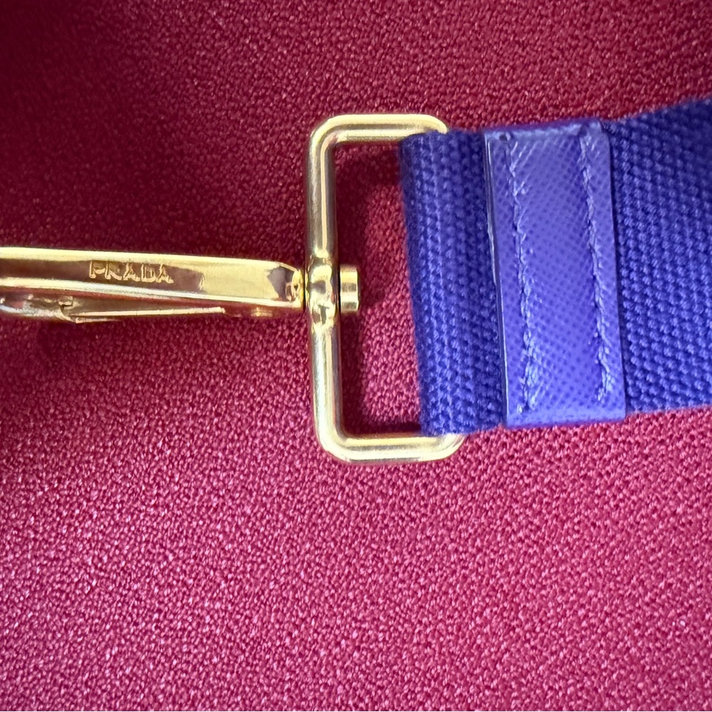 Prada Purple Canvas Tote Bag - Picture 13 of 14